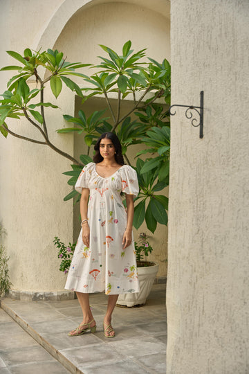 Paradiso Flared Midi Dress