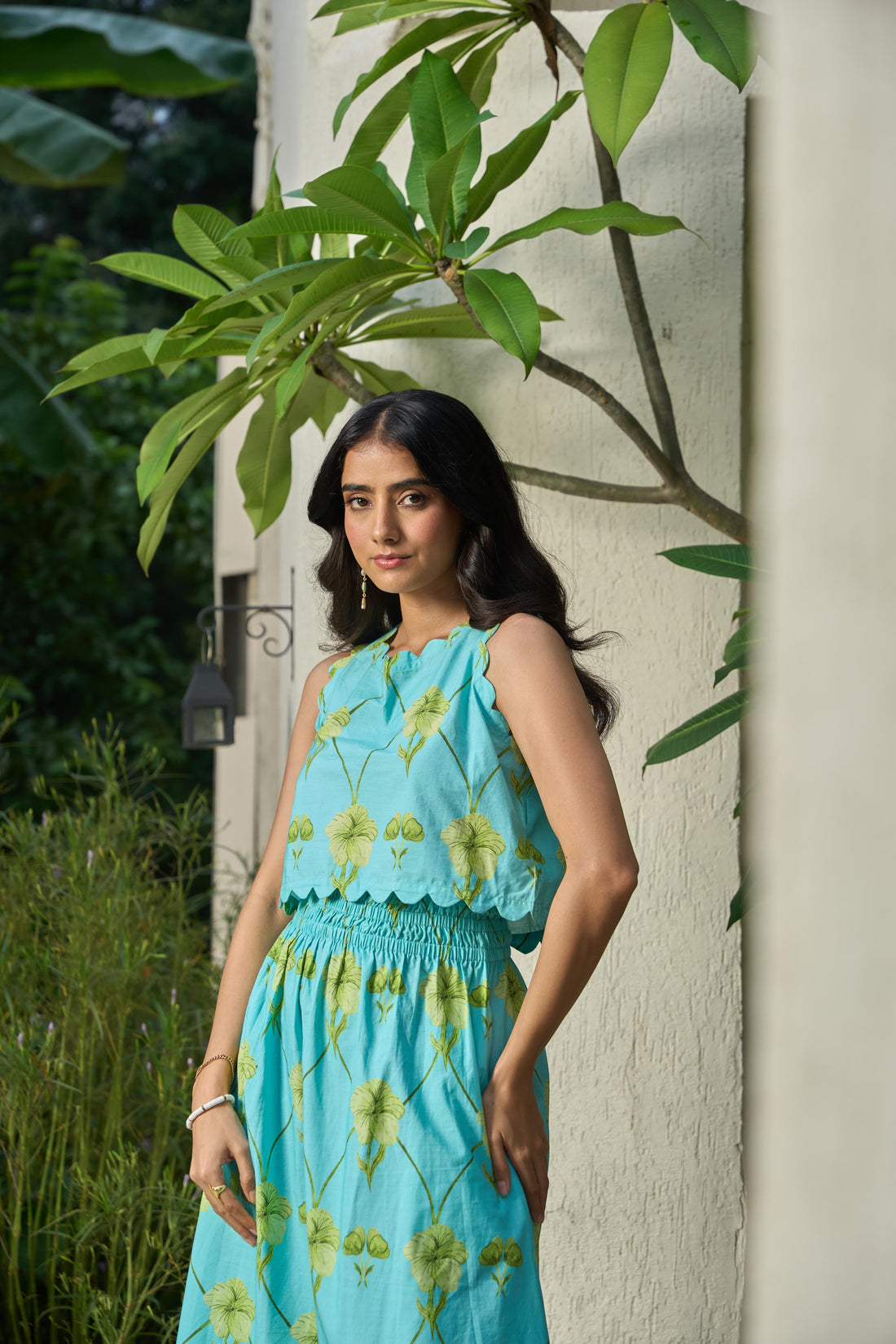 Seafern Scallop Skirt Set