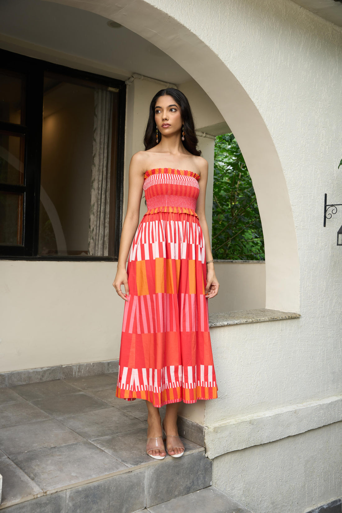 Sunbeam Off-Shoulder Dress