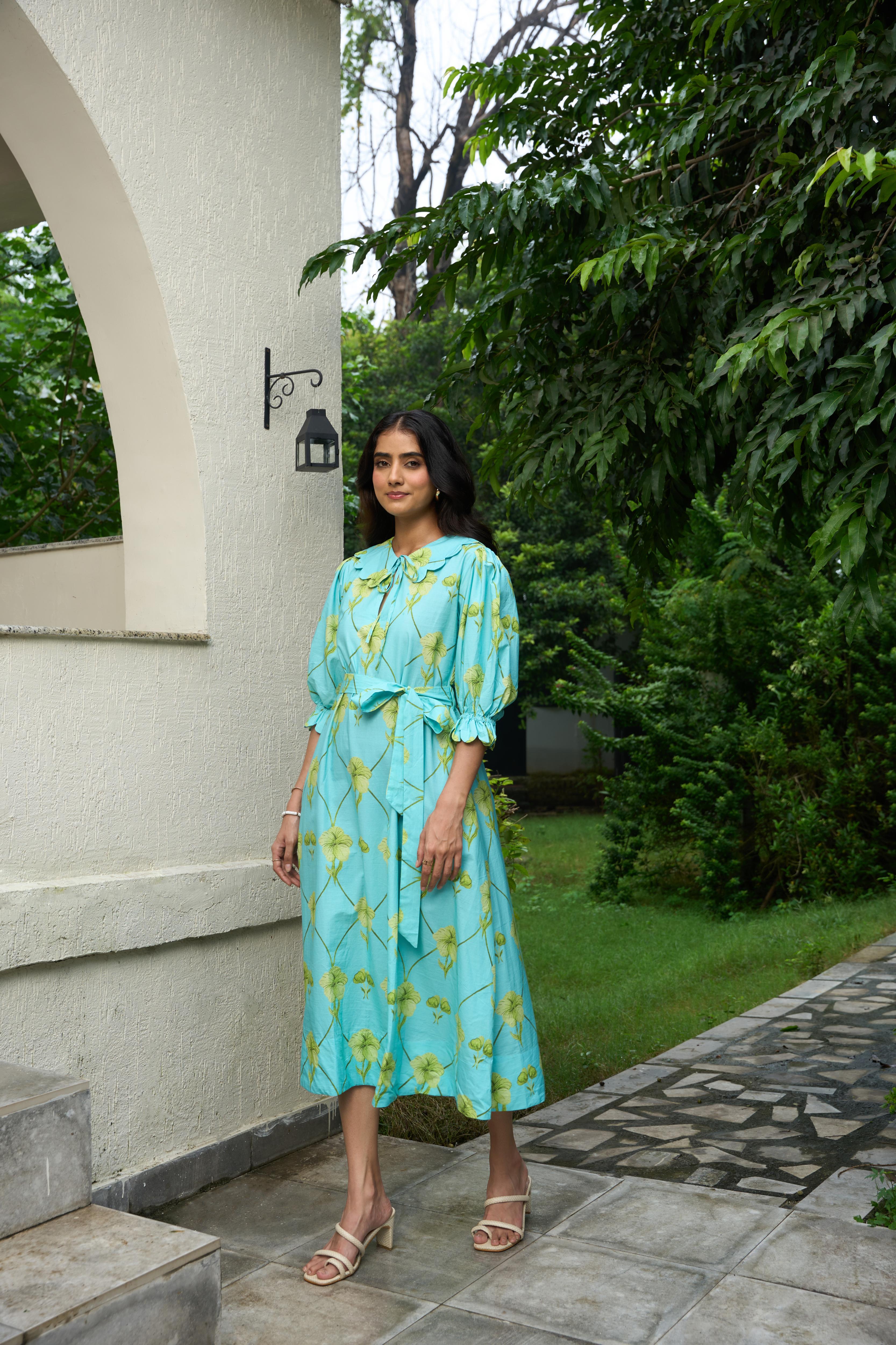 Seafern Midi Dress