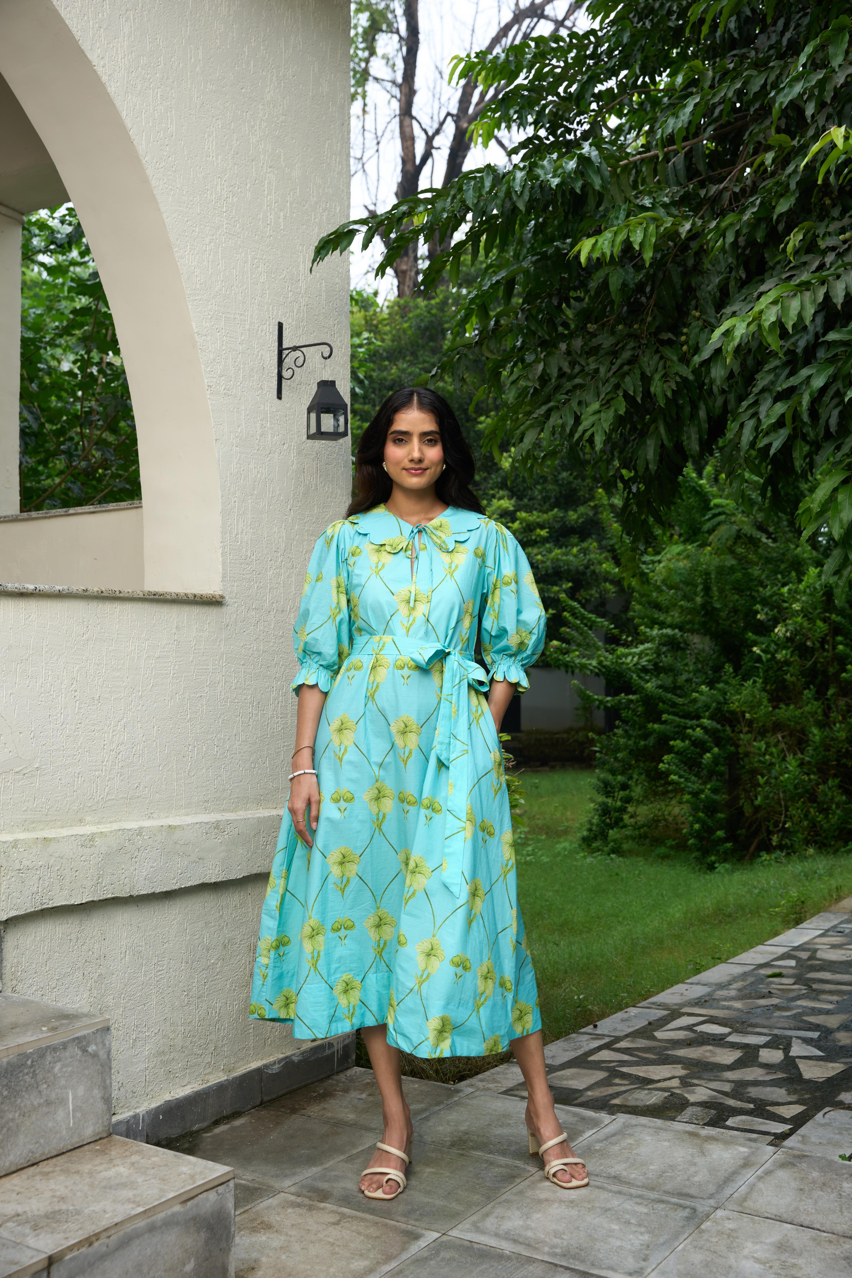 Seafern Midi Dress
