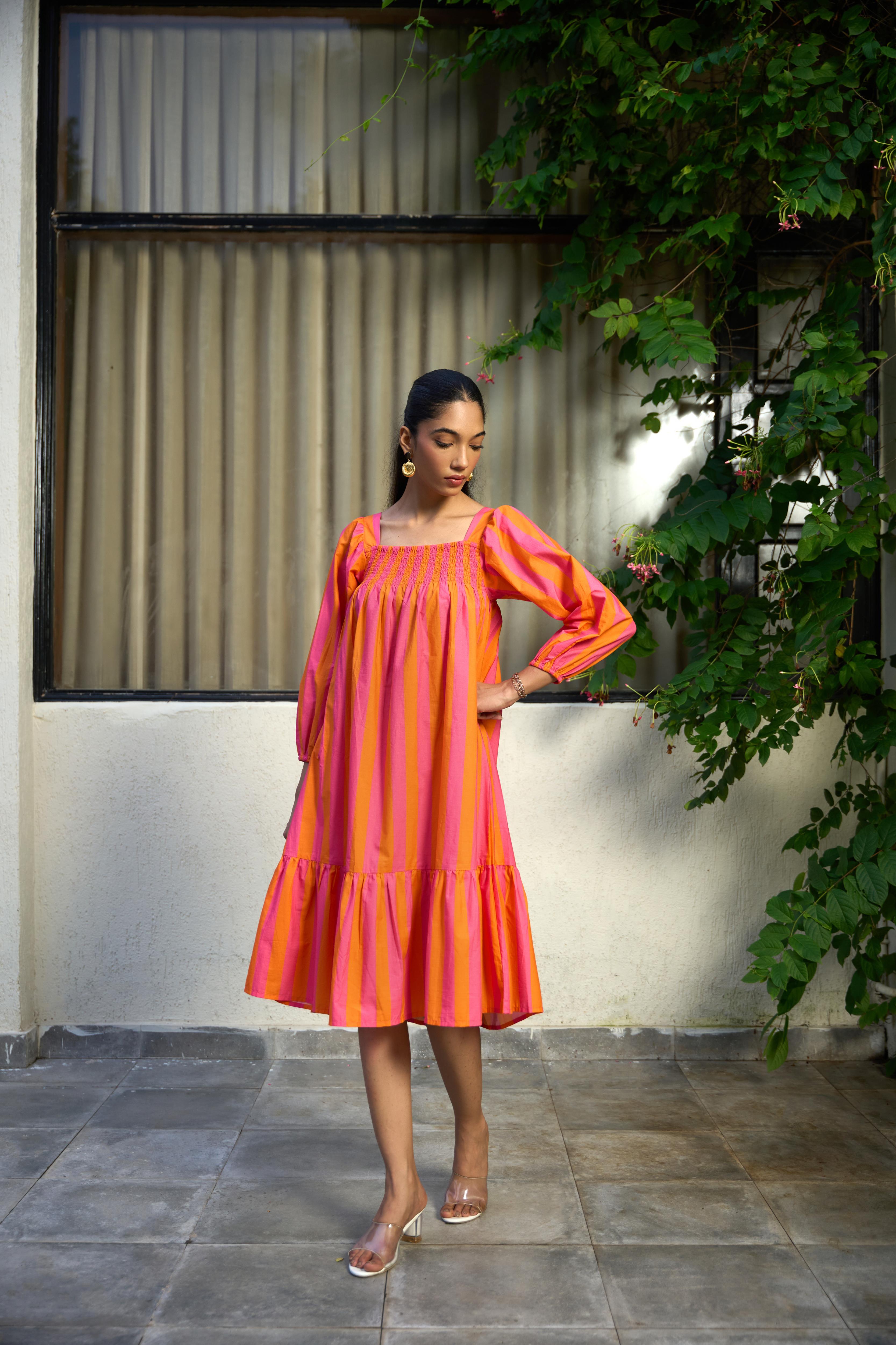 Goldenhour Midi Dress