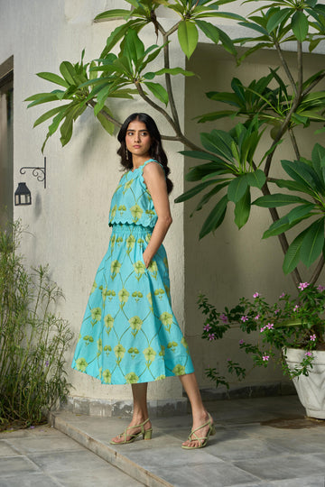 Seafern Scallop Skirt Set