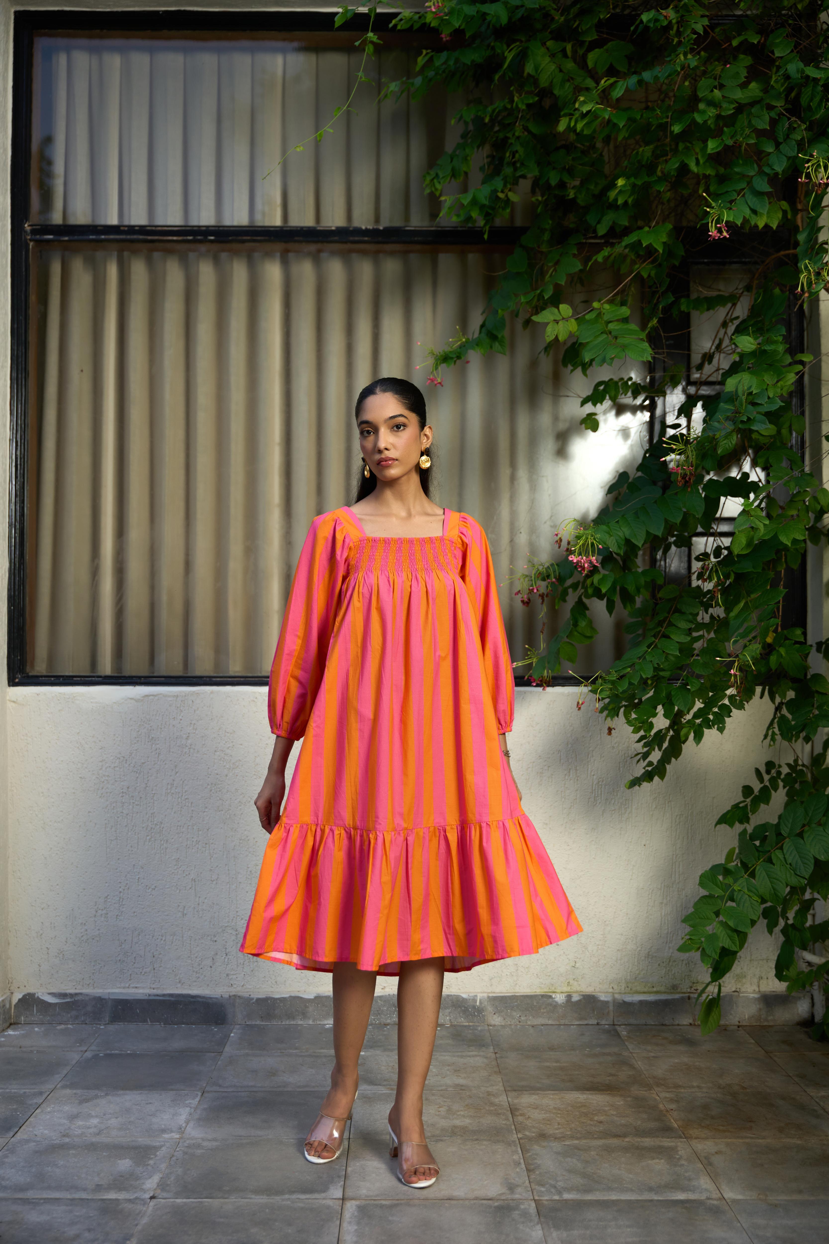 Goldenhour Midi Dress