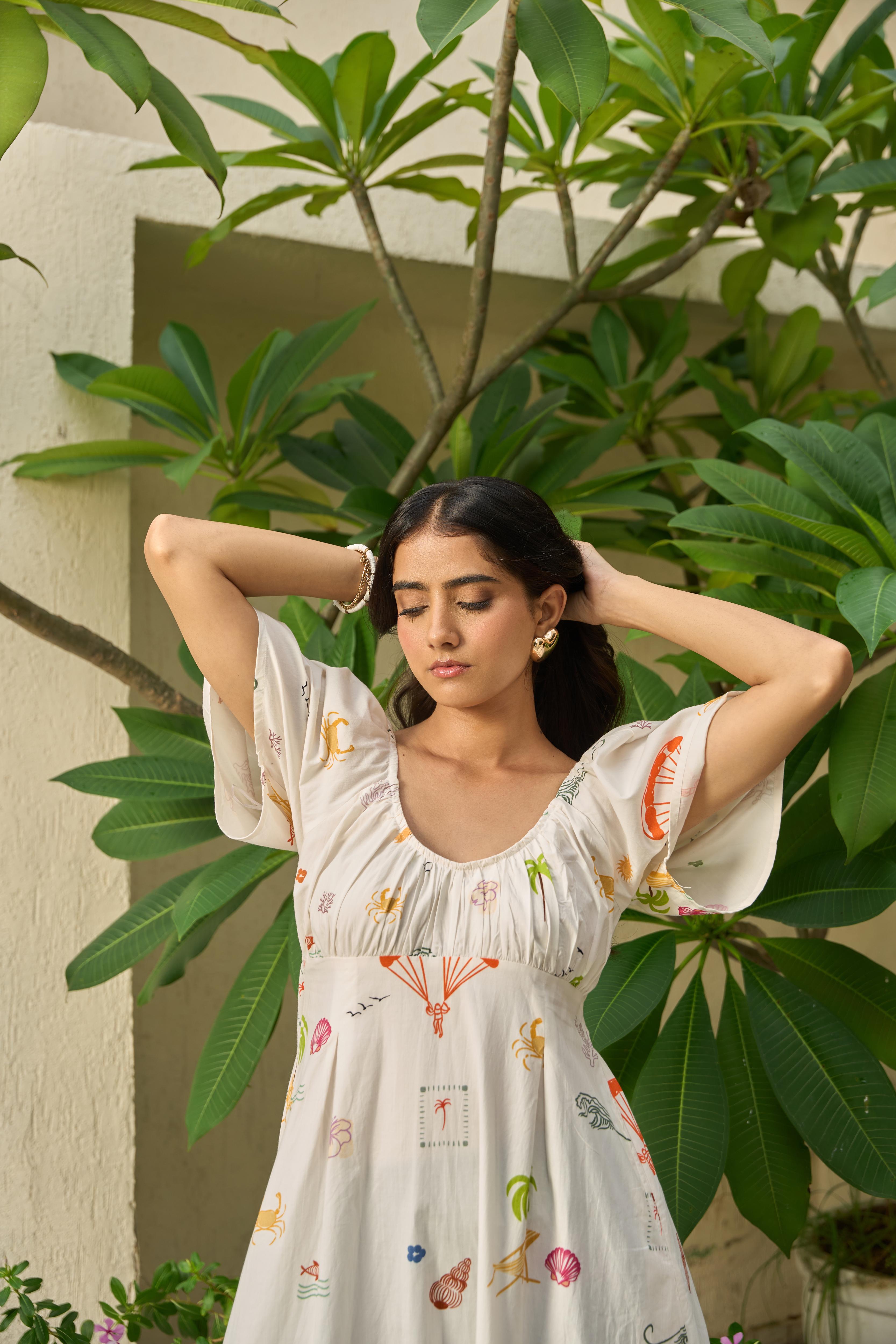 Paradiso Flared Midi Dress
