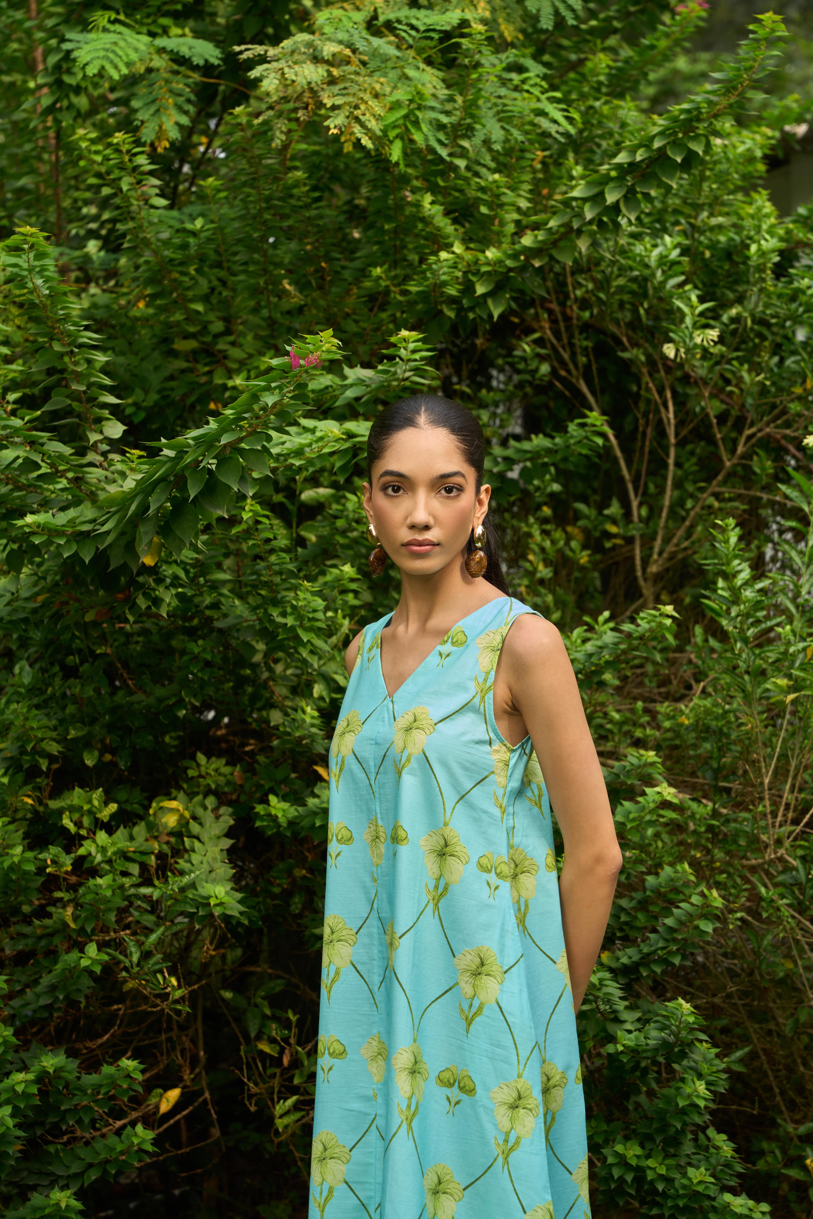 Seafern Sleeveless Midi Dress