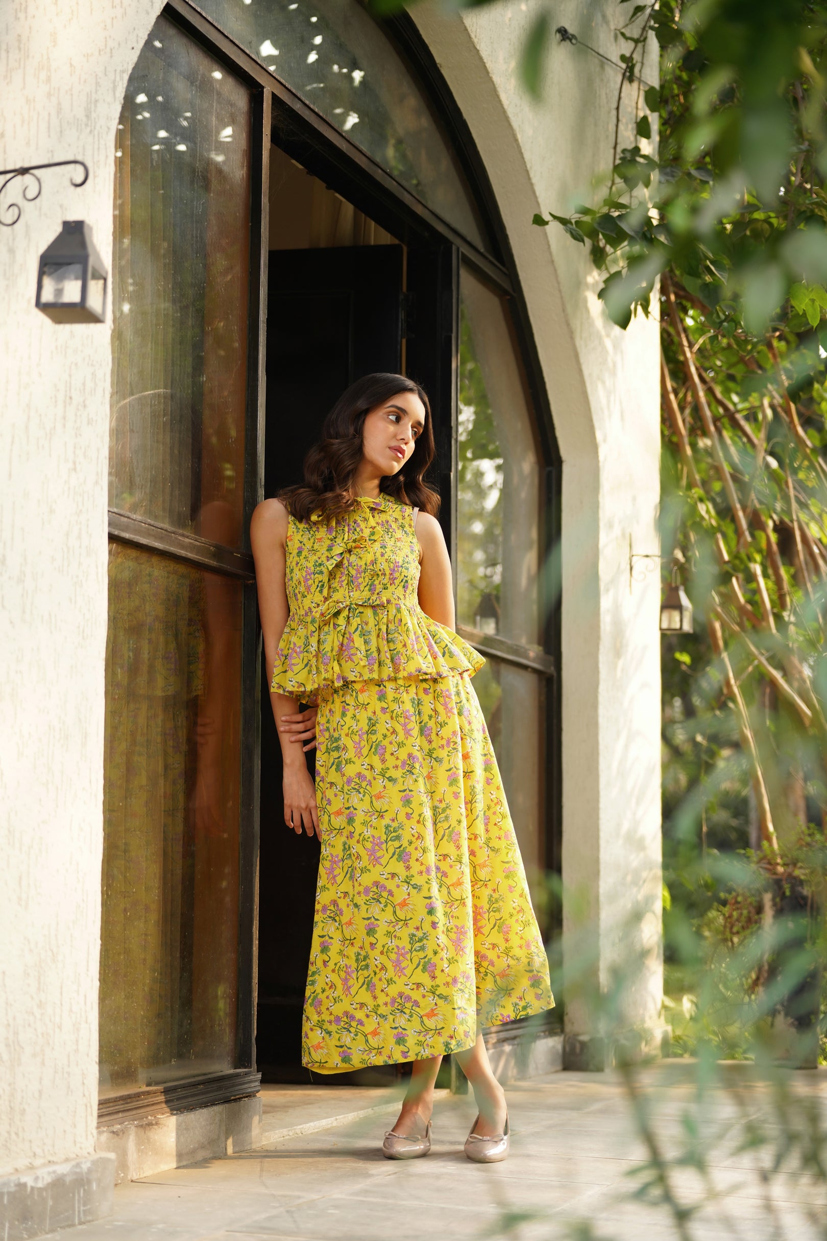 Arnica Peplum Set