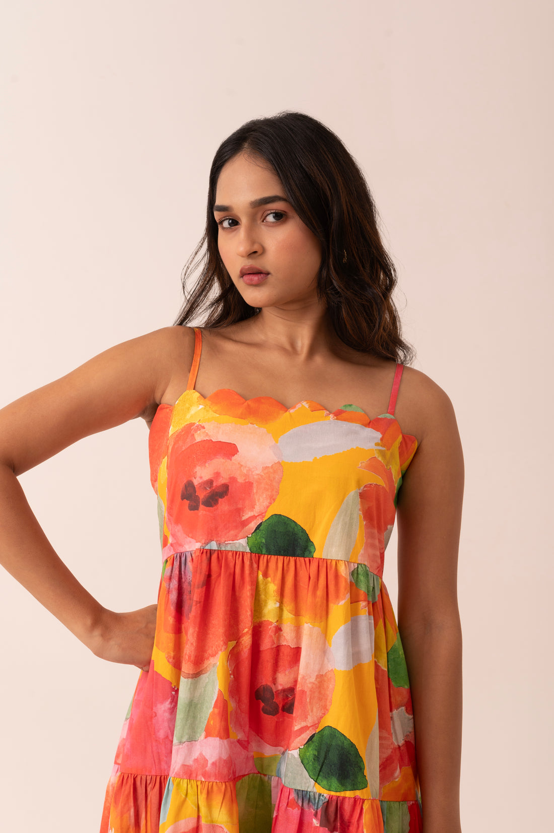 Floretta Scallop Dress