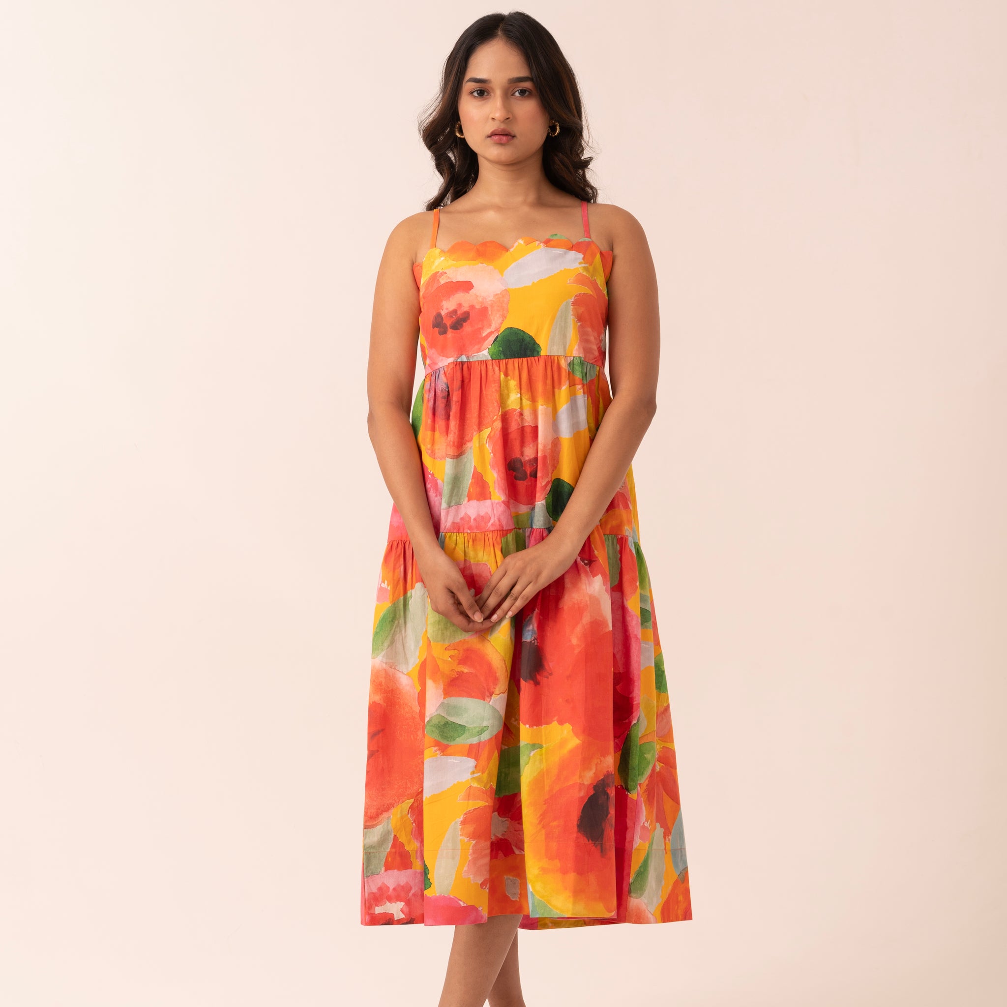 Floretta Scallop Dress
