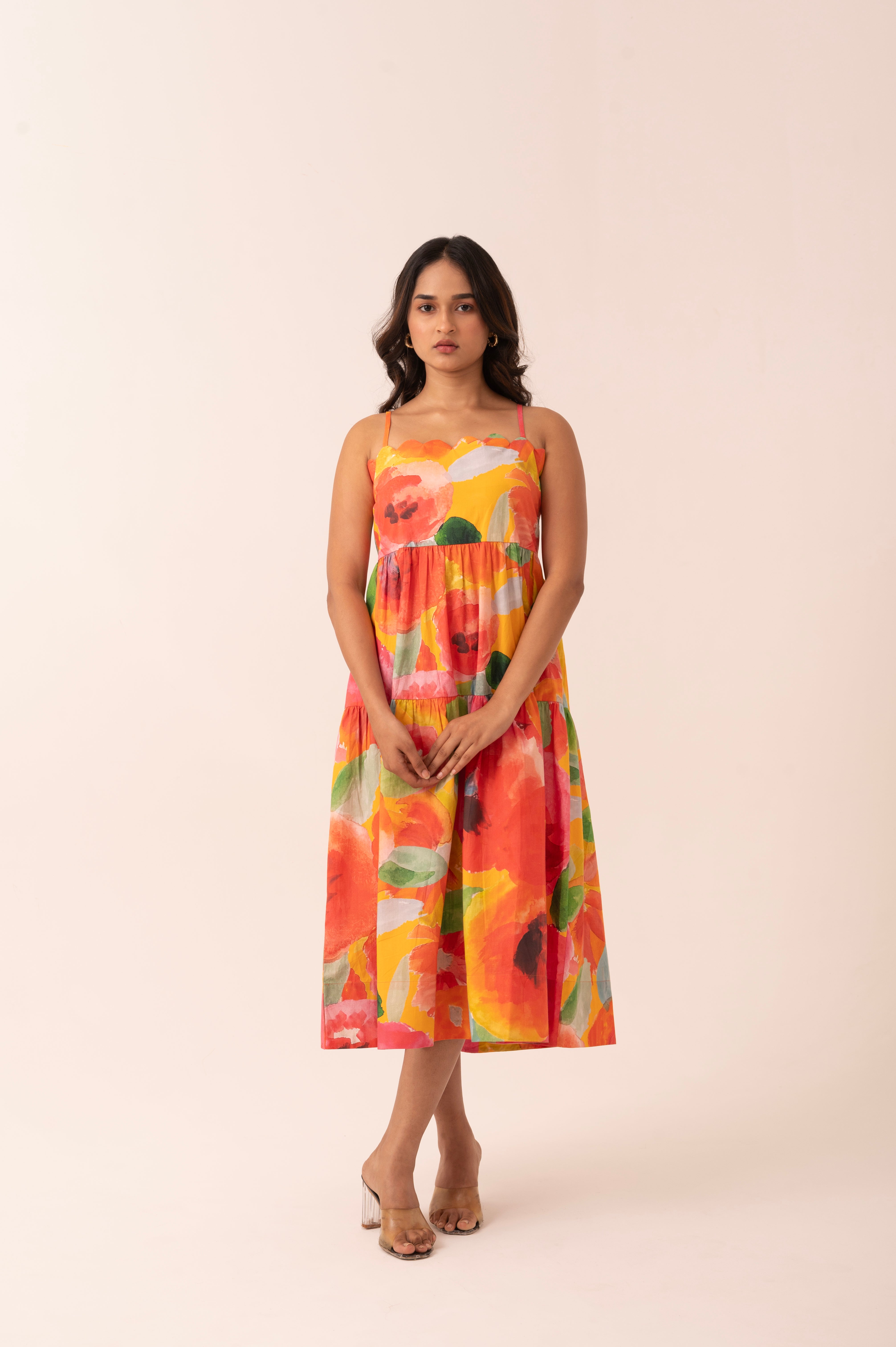 Floretta Scallop Dress