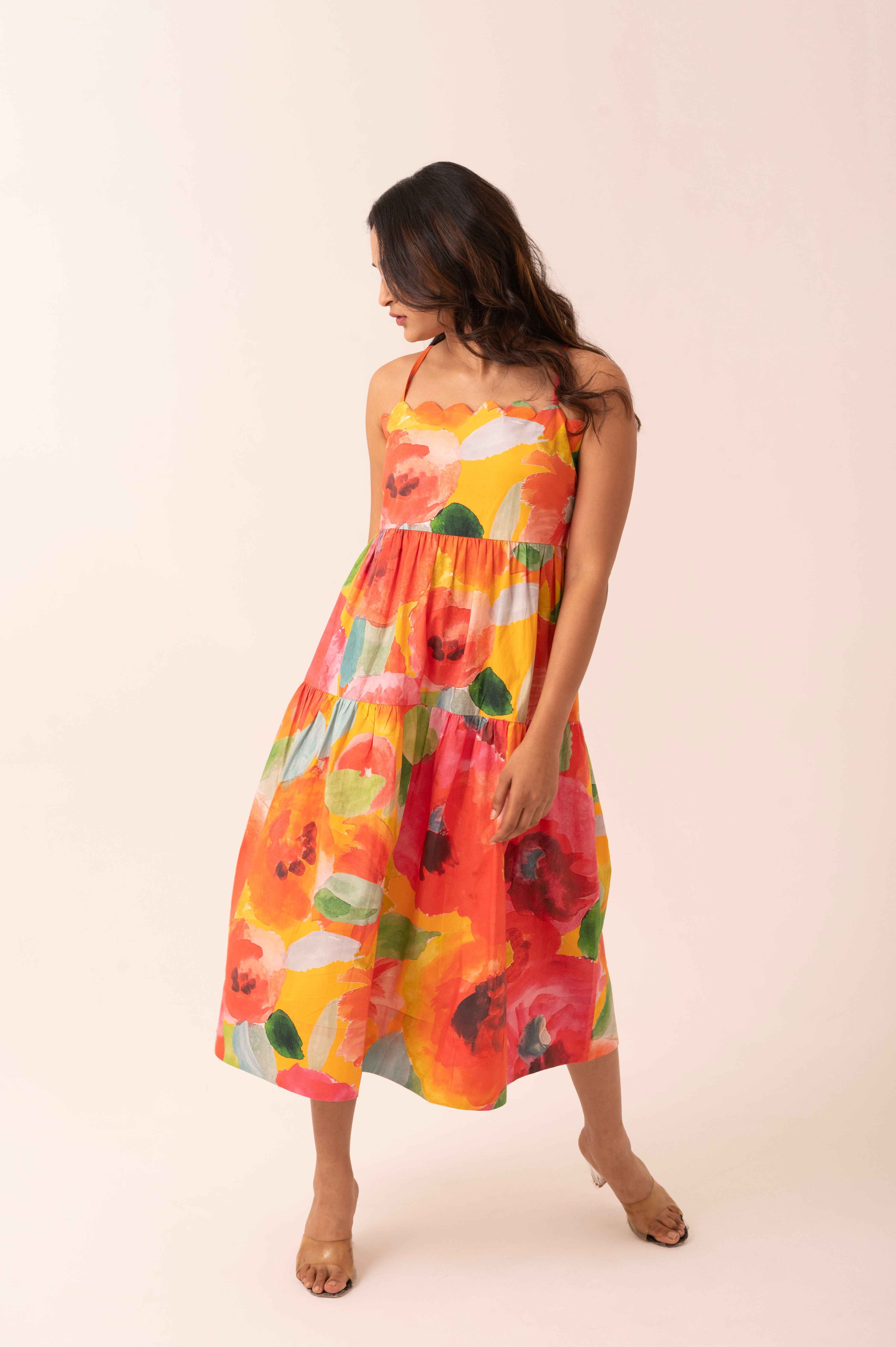 Floretta Scallop Dress