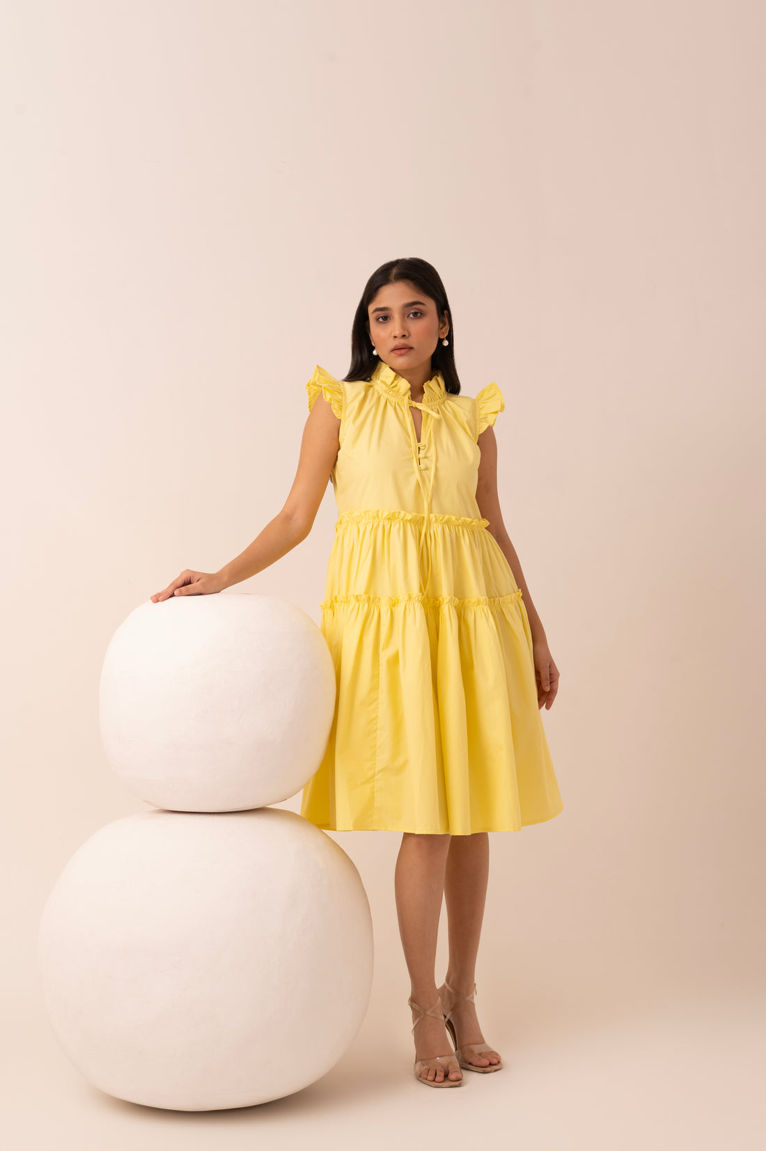 Sunshine Gathered Dress