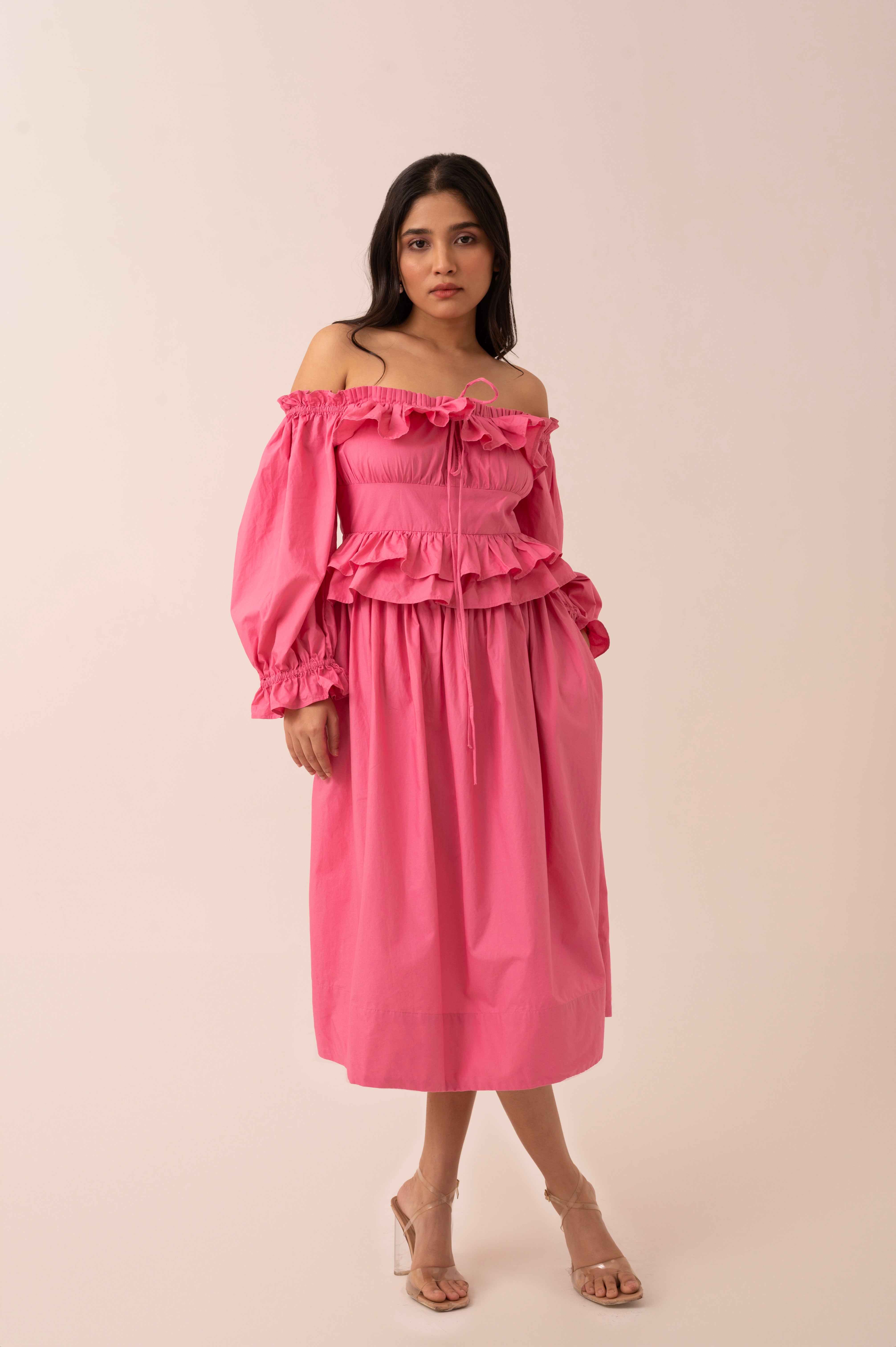 Ella Ruffle Dress
