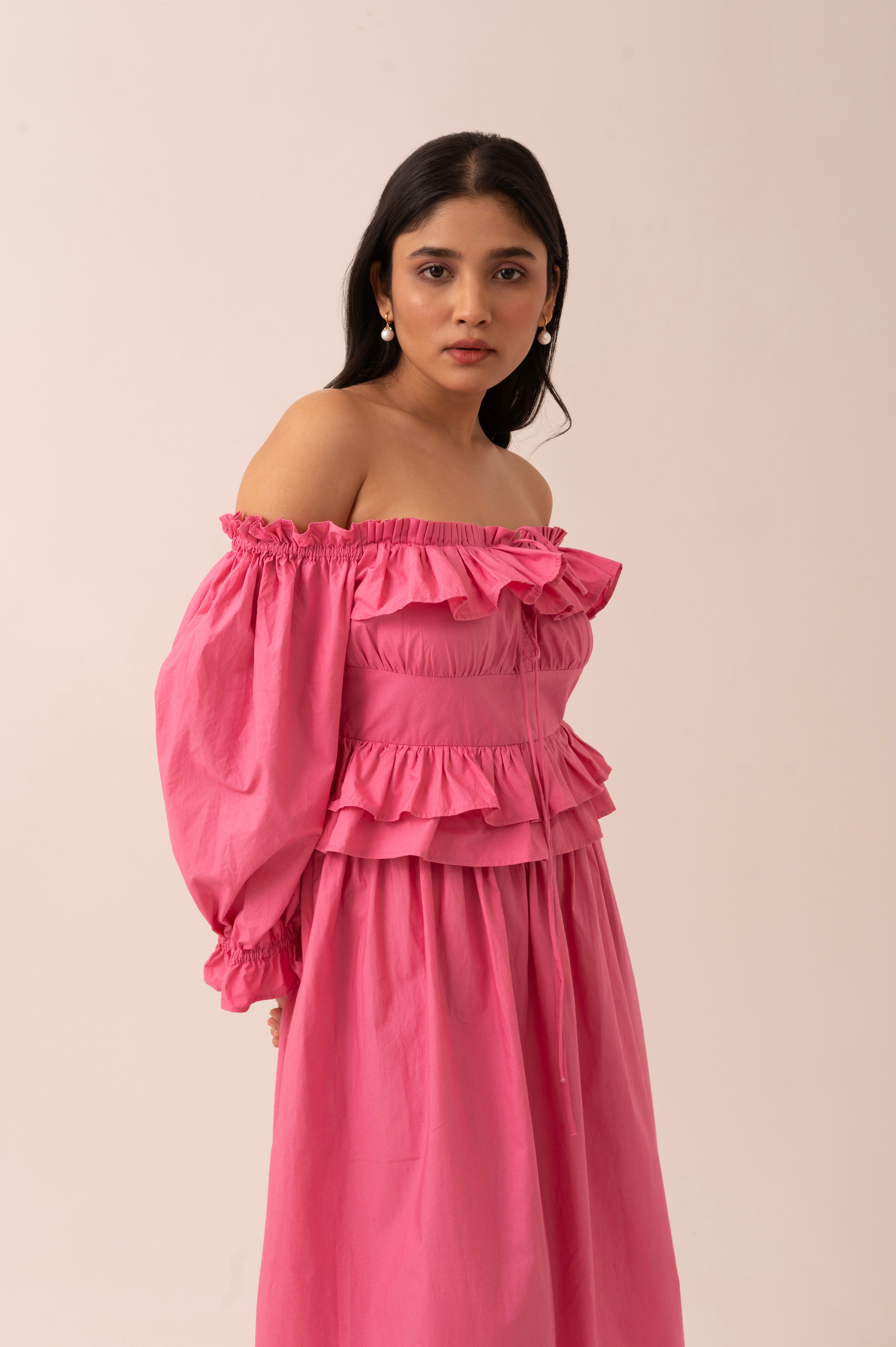 Ella Ruffle Dress