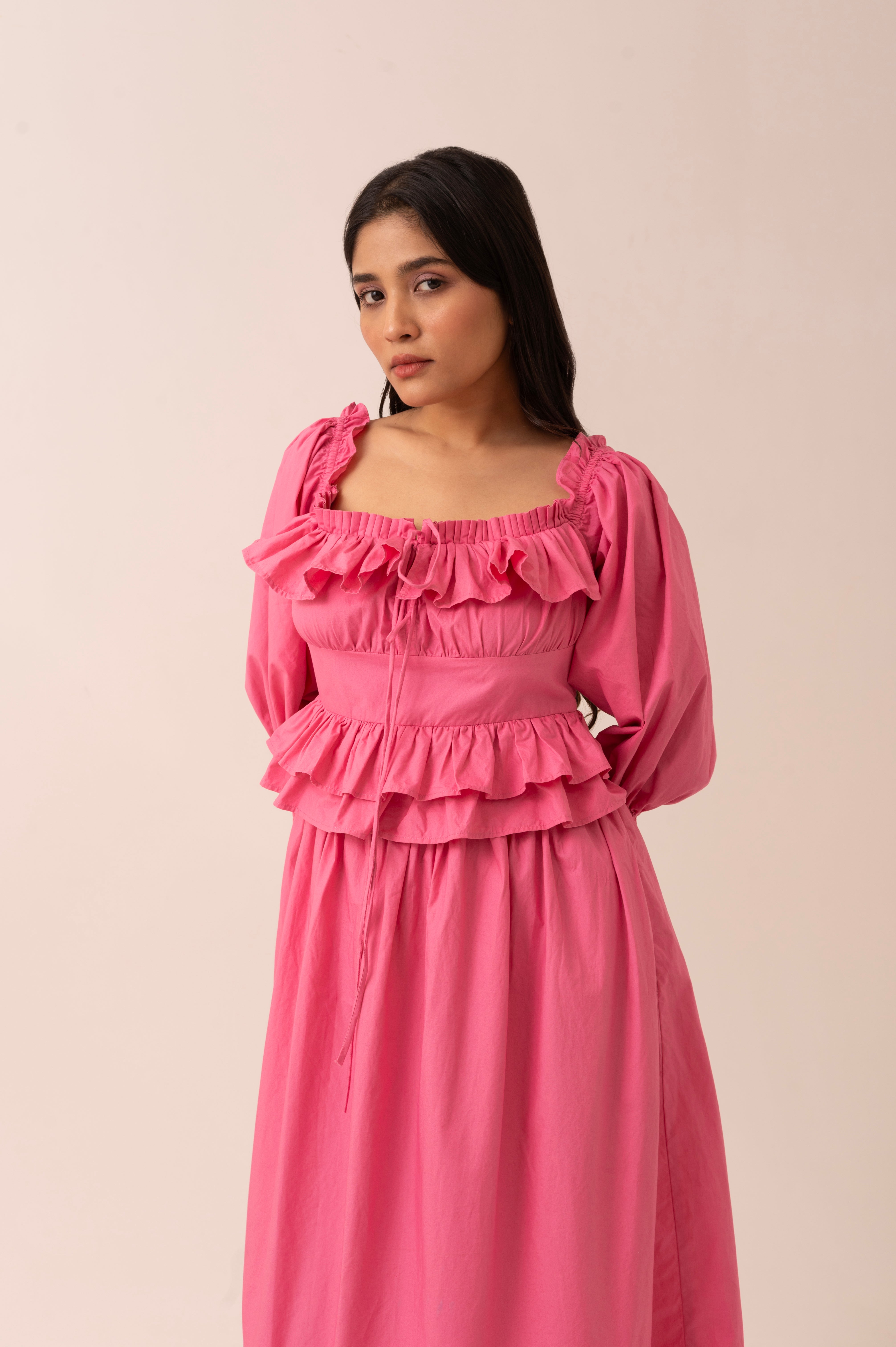 Ella Ruffle Dress