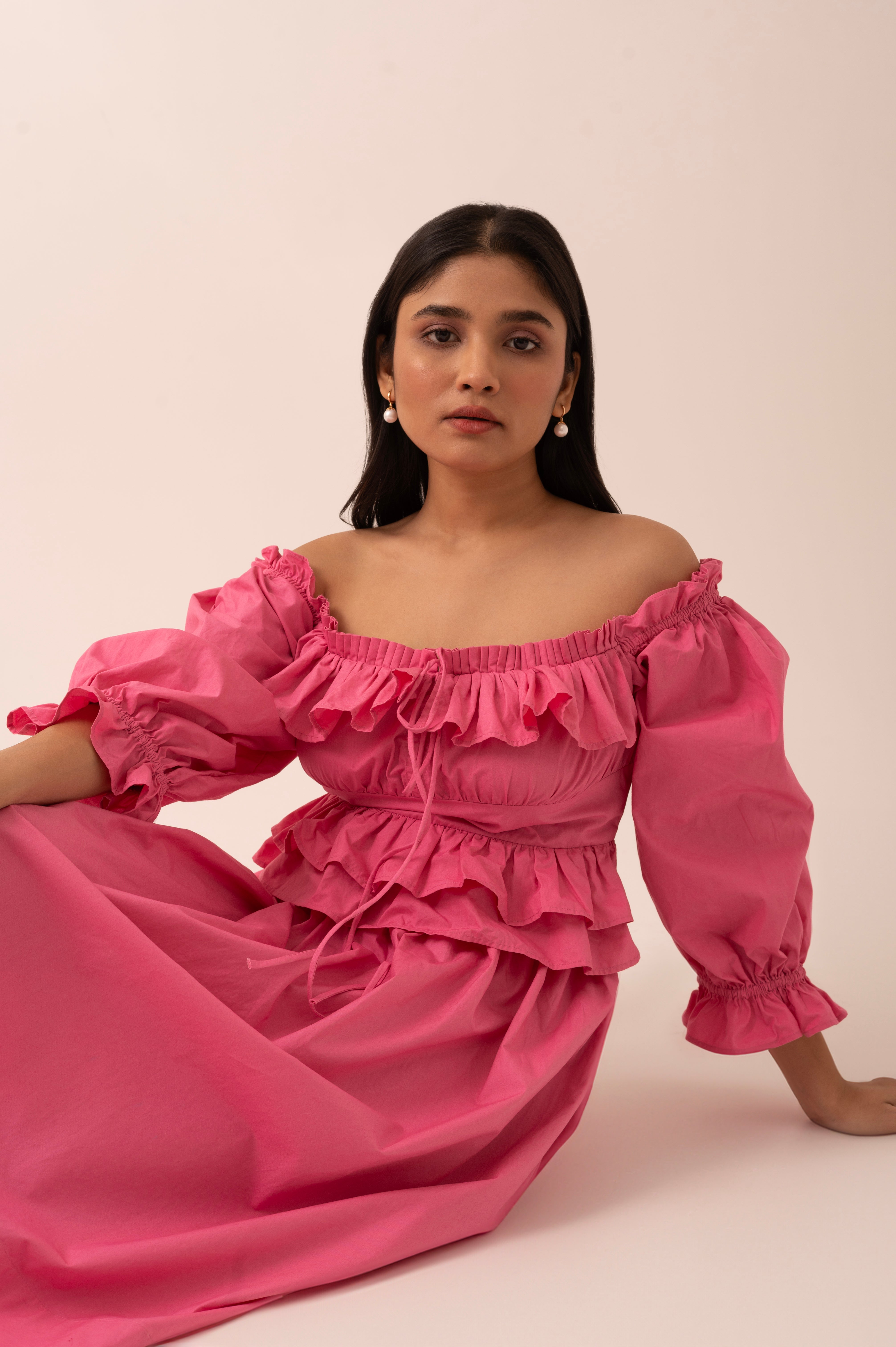 Ella Ruffle Dress