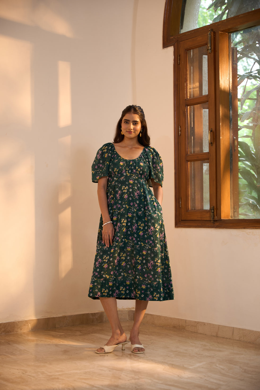 Moonflower Midi Dress