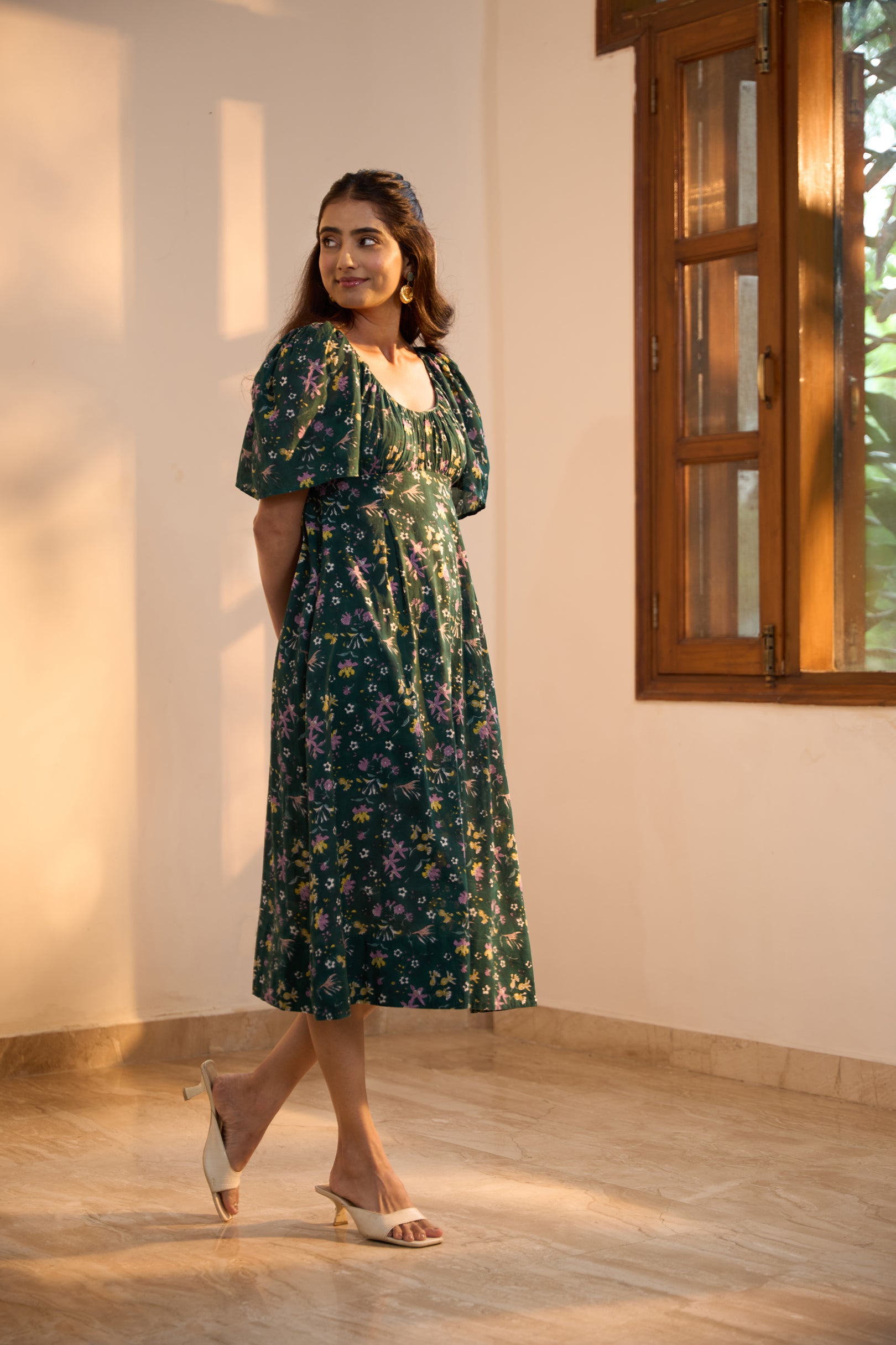 Moonflower Midi Dress